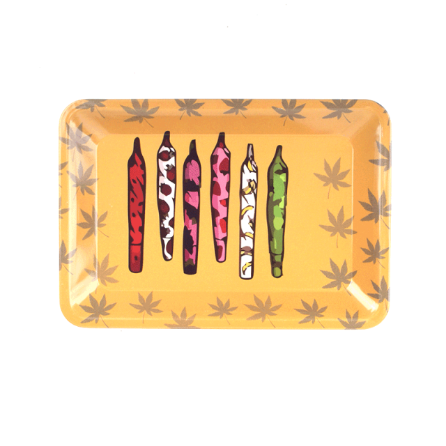Small Metal Weed Rolling Tray